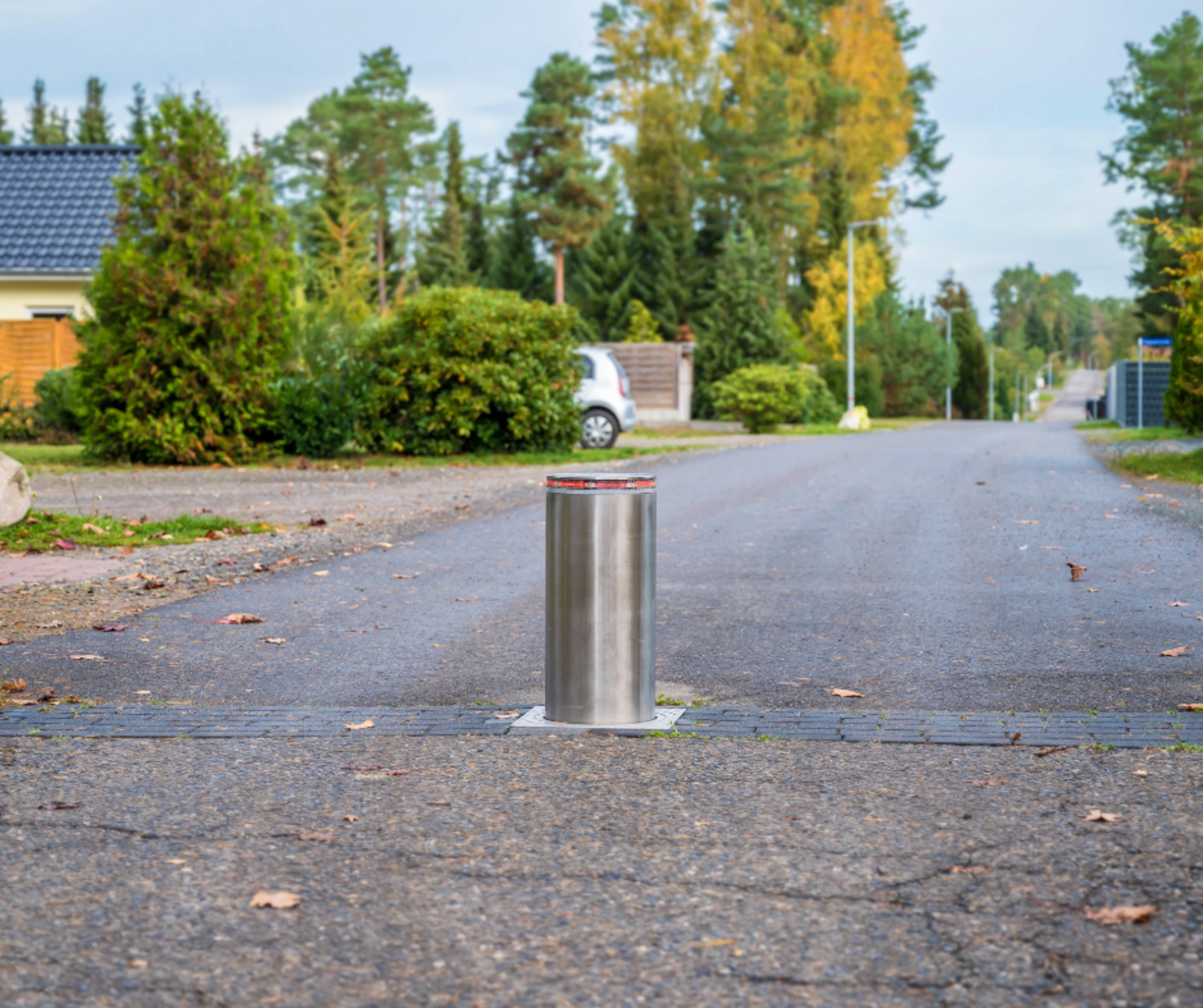 SIFA Automatismes : borne escamotable sur une voie